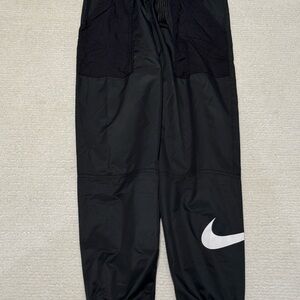 Nike Black Sweatpants with Iconic Swoosh